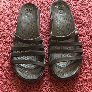 Crocs strappy sandals